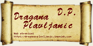 Dragana Plavljanić vizit kartica